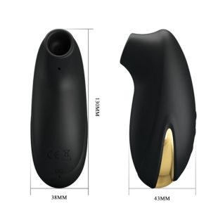 Pretty Love Opvangvibrator met zuigfunctie, oplaadbaar, zwart Pretty Love Opvangvibrator met zuigfunctie, oplaadbaar, zwart - Afbeelding 6