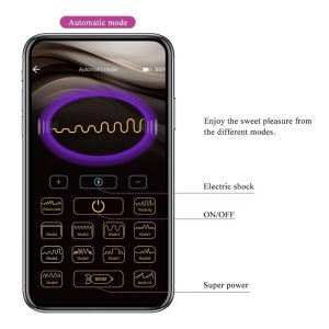 Pretty Love Anaalplug Jefferson met app-bediening en E-Stim, zwart Pretty Love Anaalplug Jefferson met app-bediening en E-Stim, zwart - Afbeelding 13