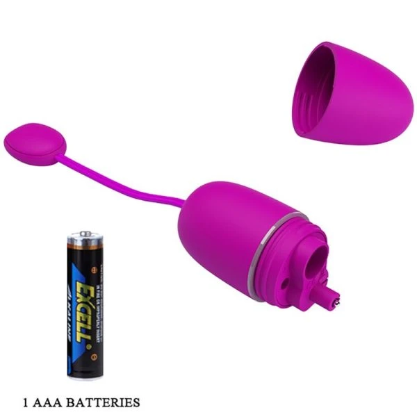 Pretty Love App-gesteuertes Vibro-Ei aus Silikon, lila