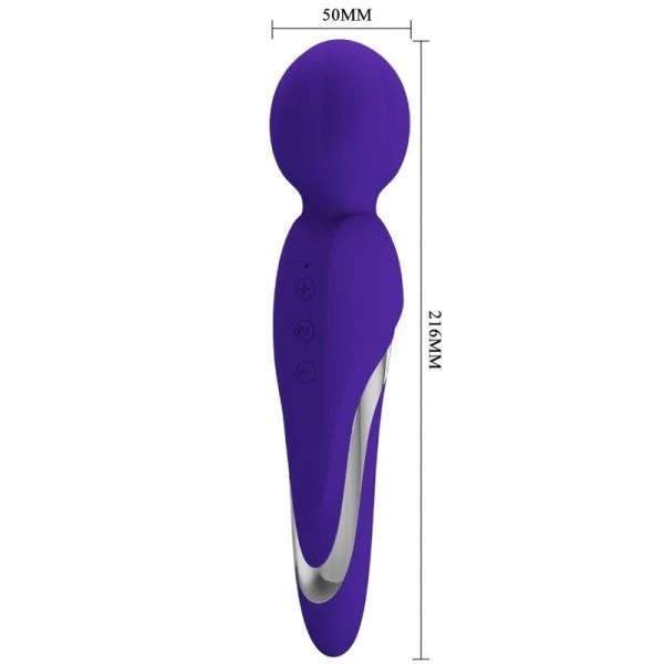 Pretty Love Walter Vibrator-Stab aus Silikon, lila Pretty Love Walter Vibrator-Stab aus Silikon, lila