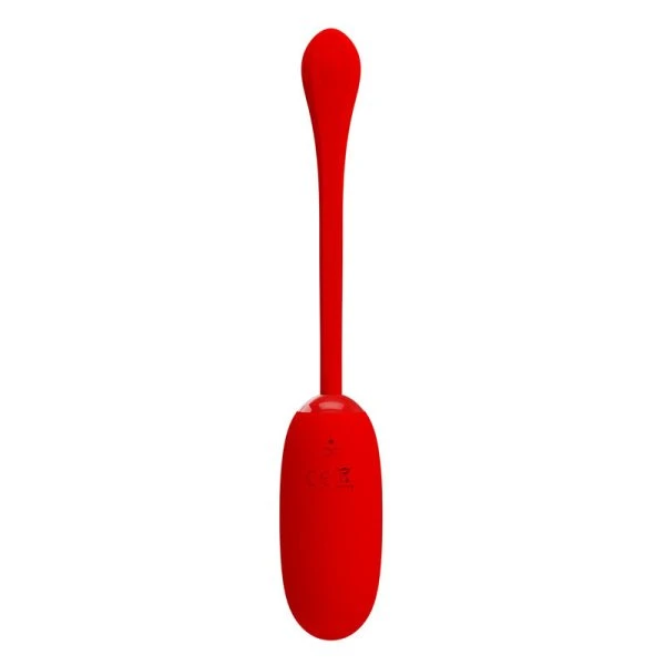 Pretty Love Vibro-Ei Julius wasserdicht rot mit 12 Funktionen
