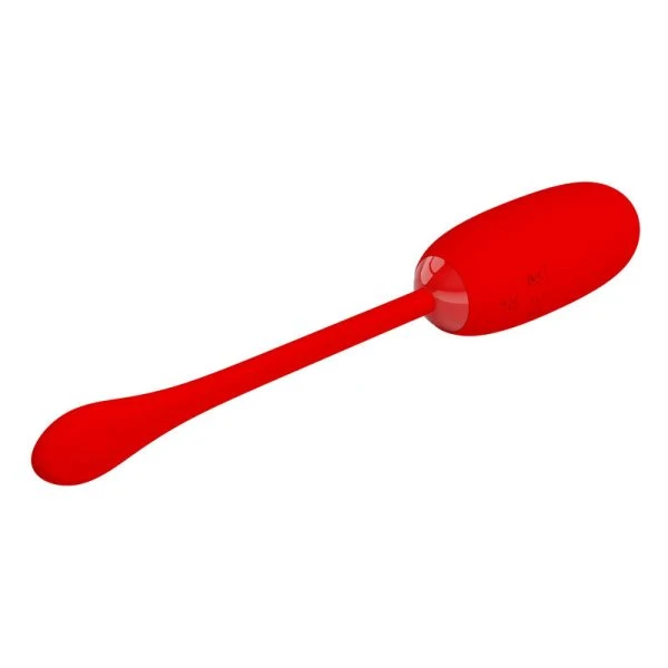 Pretty Love Vibro-Ei Julius wasserdicht rot mit 12 Funktionen
