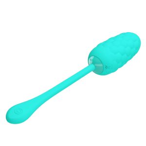 Pretty Love Vibro-Ei mit 12 Funktionen, wiederaufladbar, Aquagrün – Bild 3