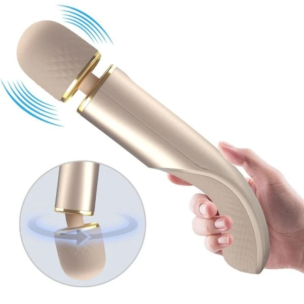 Pretty Love Massager Vibrator met 7 standen en superstarke motor Champagne Pretty Love Massager Vibrator met 7 standen en superstarke motor Champagne