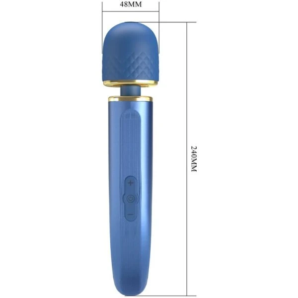 Pretty Love Massager met 7 vibratiemodi, blauw