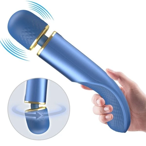 Pretty Love Massager met 7 vibratiemodi, blauw