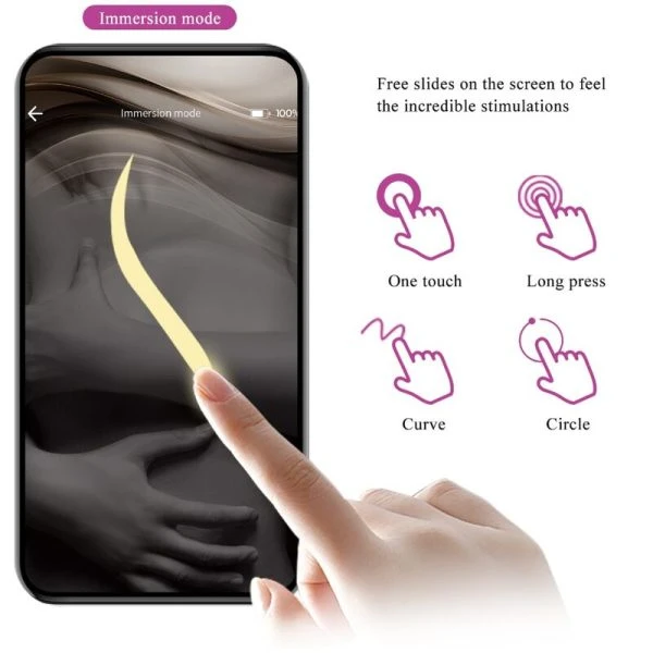 Pretty Love Catalina Vibrator App-gesteuertes Liebesei Lila