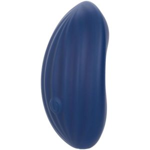 Calexotics Cashmere Velvet Curve Vibrator met ribbels, blauw Calexotics Cashmere Velvet Curve Vibrator met ribbels, blauw - Afbeelding 2