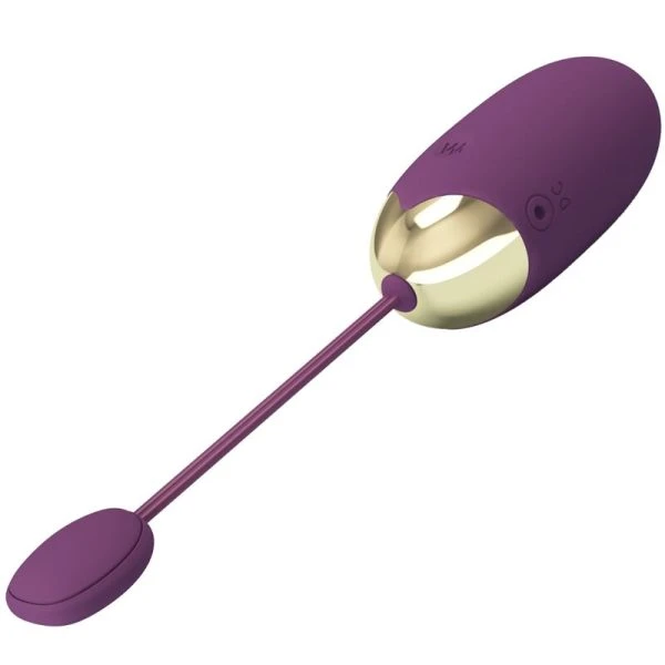 Pretty Love Abner App-Vibrator Ei Lilac met Bluetooth