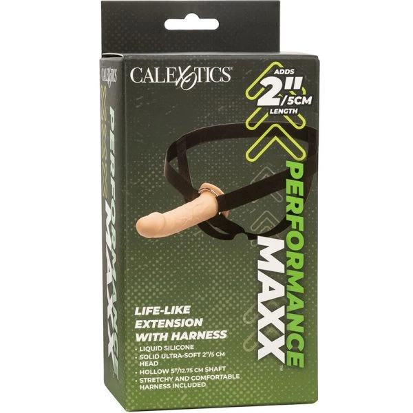 Calexotics Performance Maxx Penisverlenger met riem, Lichte huid