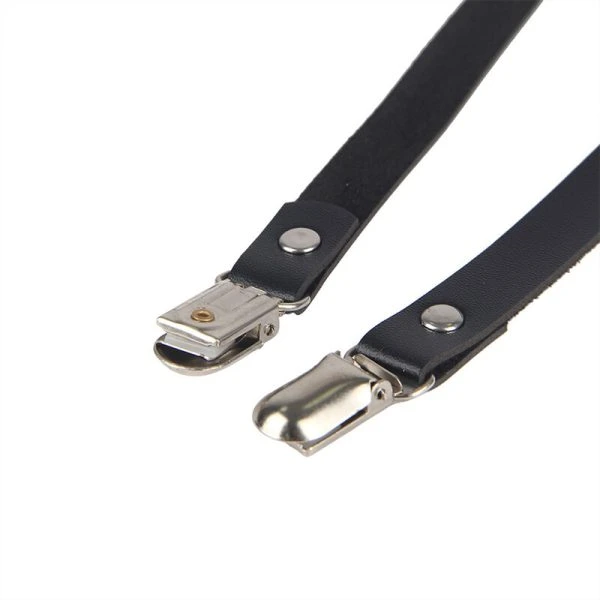 Subblime Lederketten-Beinharness Schwarz One Size