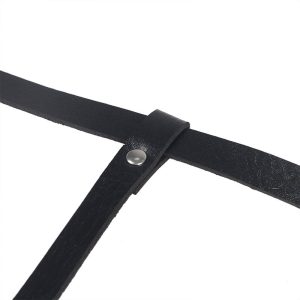 Subblime Leder-Körperharness mit Kettendetails schwarz Subblime Leder-Körperharness mit Kettendetails schwarz – Bild 7
