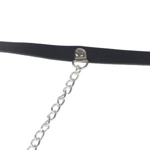 Subblime Leren Kettingsingordel Harness zwart, één maat Subblime Leren Kettingsingordel Harness zwart, één maat - Afbeelding 5