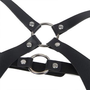 Subblime full-body harness van leer met gespen zwart Subblime full-body harness van leer met gespen zwart - Afbeelding 5