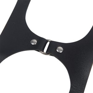 Subblime full-body harness van leer met gespen zwart Subblime full-body harness van leer met gespen zwart - Afbeelding 7