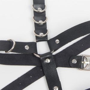 Subblime Kousenband-Harnas met Ringen, zwart Subblime Kousenband-Harnas met Ringen, zwart - Afbeelding 5