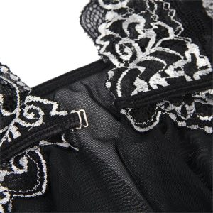 Subblime Babydoll uit tule met kantborst L/XL Subblime Babydoll uit tule met kantborst L/XL - Afbeelding 8