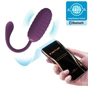 Pretty Love Casper Vibratie-ei met app-bediening, paars Pretty Love Casper Vibratie-ei met app-bediening, paars - Afbeelding 6