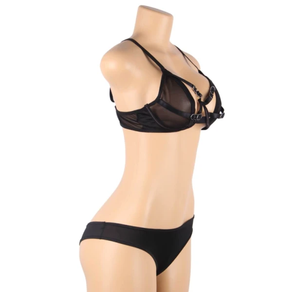 Subblime Transparantie-BH en Slip Set S/M Subblime Transparantie-BH en Slip Set S/M