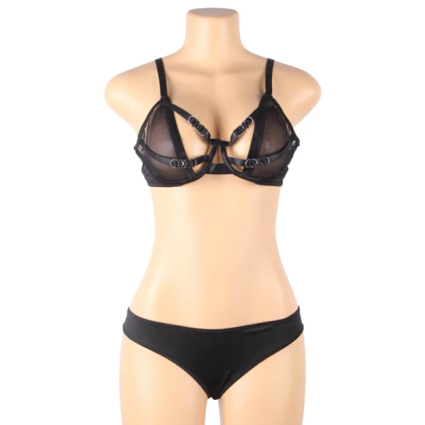 Subblime Transparantie-BH en Slip Set S/M Subblime Transparantie-BH en Slip Set S/M