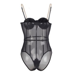 Subblime Body met ketting-bretels en beugels S/M Subblime Body met ketting-bretels en beugels S/M - Afbeelding 6
