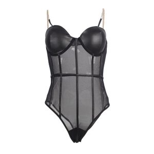 Subblime Body met ketting-bretels en beugels S/M Subblime Body met ketting-bretels en beugels S/M - Afbeelding 5
