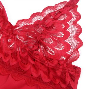 Subblime Babydoll met rood kant S/M Subblime Babydoll met rood kant S/M - Afbeelding 8