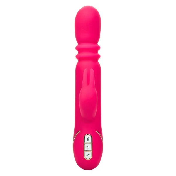 Calexotics Rabbit-Vibrator met verwarming en clitorisstimulator Roze Calexotics Rabbit-Vibrator met verwarming en clitorisstimulator Roze