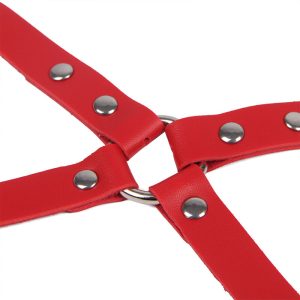 Subblime Handschellen mit Bondage-Gürtel rot One Size Subblime Handschellen mit Bondage-Gürtel rot One Size – Bild 9