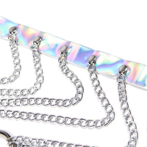 Subblime Borsttuig met Ringen en Kettingen Zilver