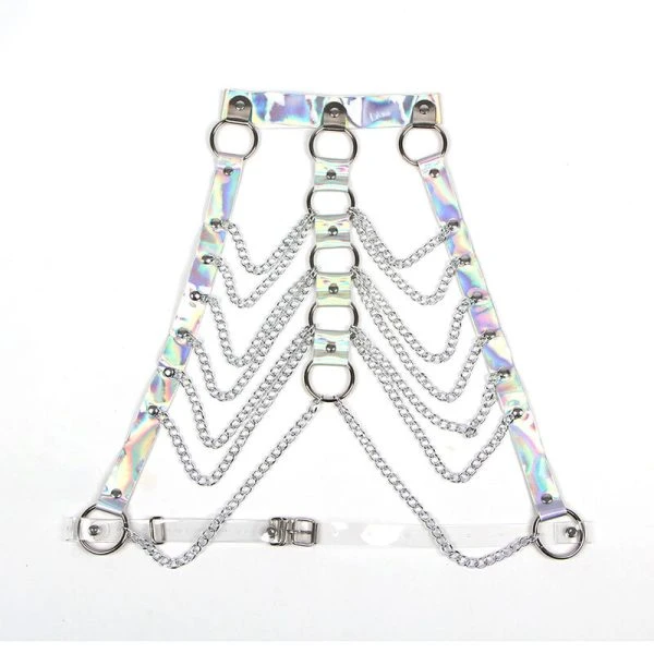 Subblime Borsttuig met Ringen en Kettingen Zilver