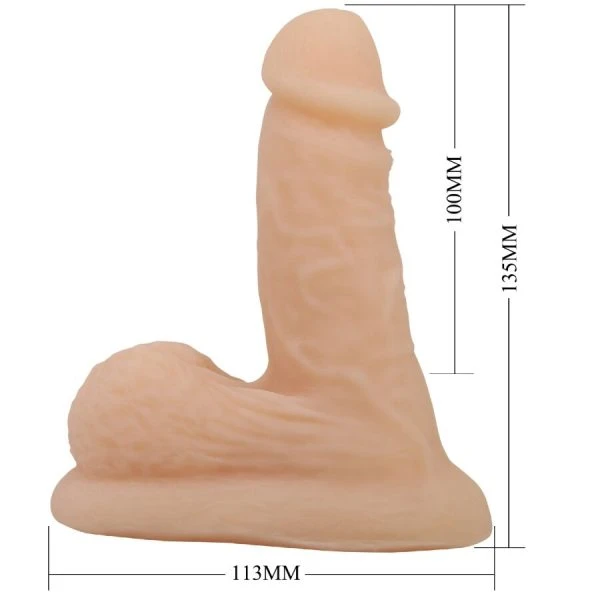 Pretty Love Wildon Ultra Realistische Dildo van TPR met zuignap