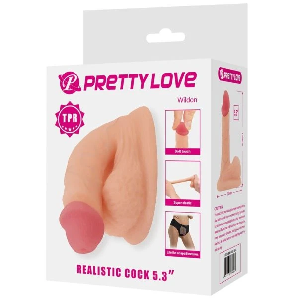 Pretty Love Wildon Ultra Realistische Dildo van TPR met zuignap