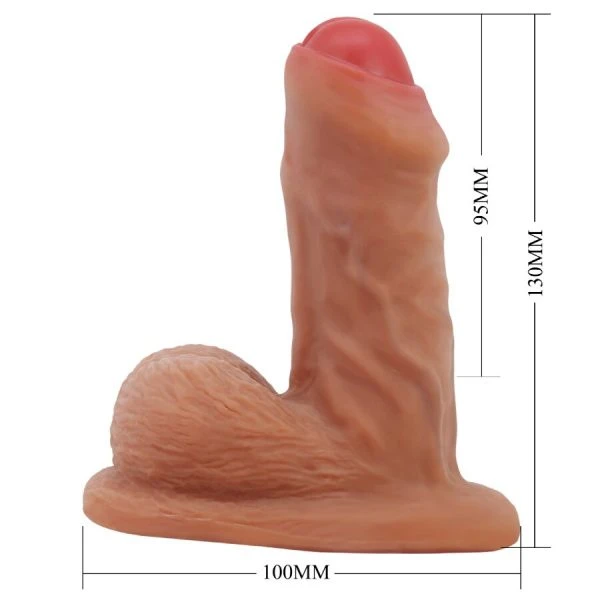Pretty Love Warnell Ultra Realistische TPR-Dildo met Zuignap