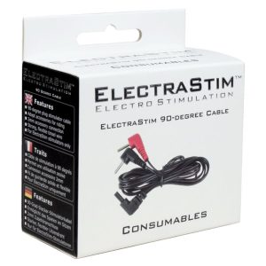 Electrastim 90-graden stimulatorkabel, 1,2 meter, 2 mm aansluiting Electrastim 90-graden stimulatorkabel, 1,2 meter, 2 mm aansluiting - Afbeelding 7