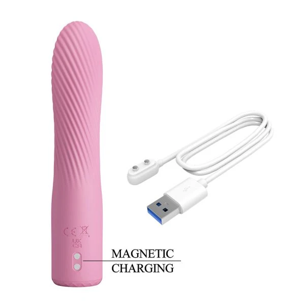 Pretty Love Kisell G-Punt Vibrator met lichteffect, roze