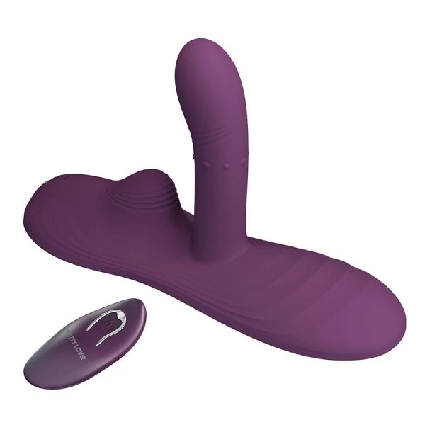 Pretty Love Sitzvibrator Luka mit Wärmeeffekt und Fernbedienung