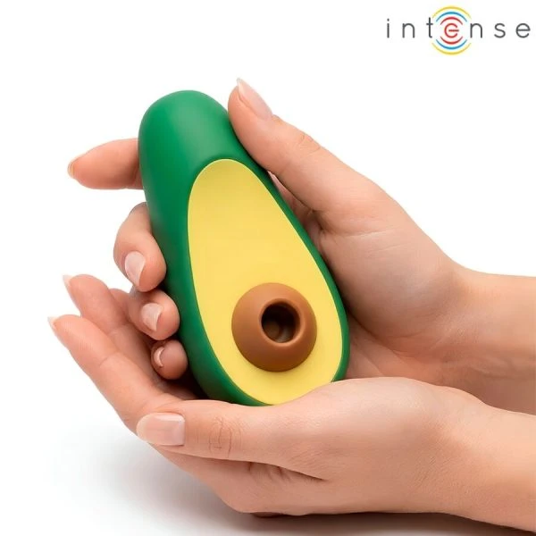 Intense Waki Avocado Klitoris-Saugstimulator, Silikon Intense Waki Avocado Klitoris-Saugstimulator, Silikon