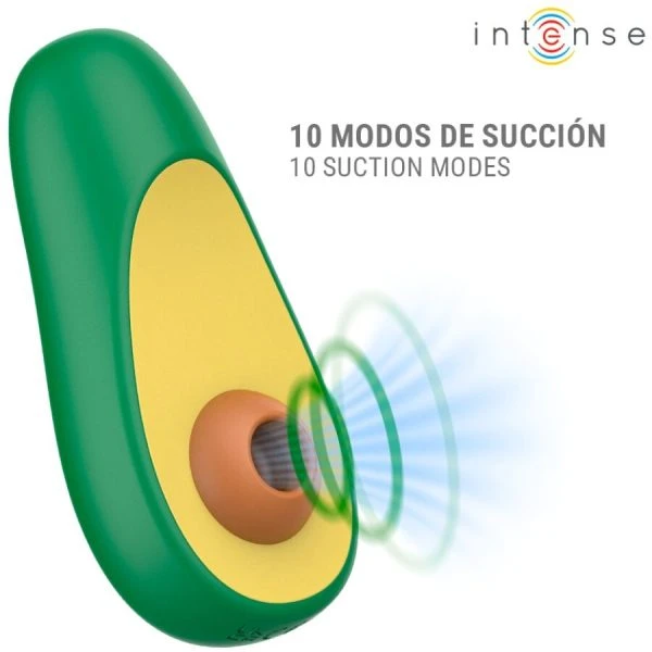 Intense Waki Avocado Klitoris-Saugstimulator, Silikon Intense Waki Avocado Klitoris-Saugstimulator, Silikon