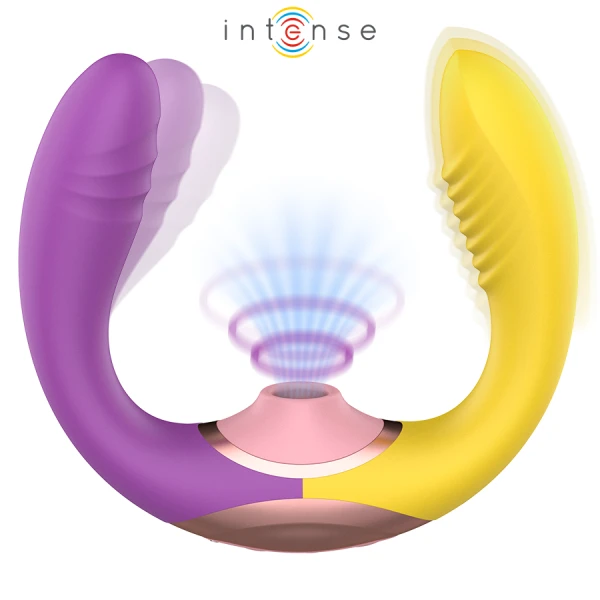 Intense Willow 3-in-1 Zuig- en Vibratiestimulator met 10 programma's