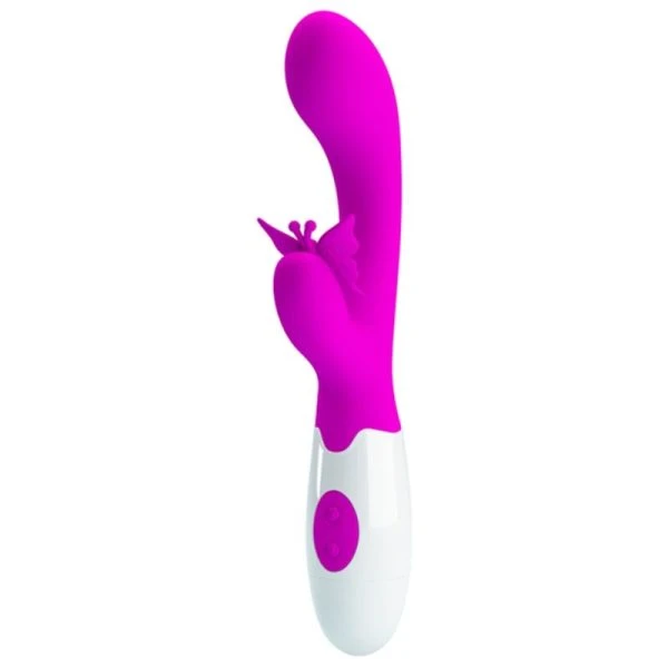 Pretty Love Butterfly Kiss Hasenvibrator mit 30 Funktionen Lila