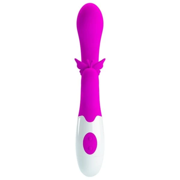 Pretty Love Butterfly Kiss Hasenvibrator mit 30 Funktionen Lila
