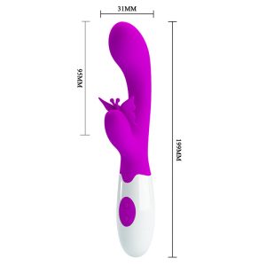 Pretty Love Butterfly Kiss Hasenvibrator mit 30 Funktionen Lila Pretty Love Butterfly Kiss Hasenvibrator mit 30 Funktionen Lila – Bild 8