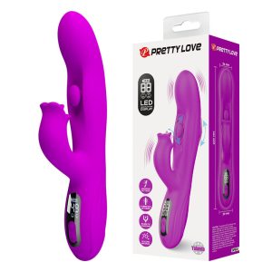 Pretty Love Yalanda Hase Vibrator met clitorisstimulator en LED-display, paars Pretty Love Yalanda Hase Vibrator met clitorisstimulator en LED-display, paars - Afbeelding 3