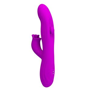 Pretty Love Yalanda Hase Vibrator met clitorisstimulator en LED-display, paars Pretty Love Yalanda Hase Vibrator met clitorisstimulator en LED-display, paars - Afbeelding 2