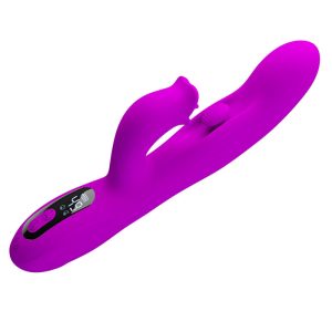 Pretty Love Yalanda Hase Vibrator met clitorisstimulator en LED-display, paars Pretty Love Yalanda Hase Vibrator met clitorisstimulator en LED-display, paars - Afbeelding 1