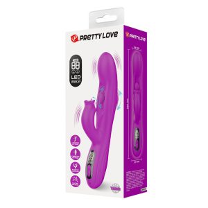 Pretty Love Yalanda Hase Vibrator met clitorisstimulator en LED-display, paars Pretty Love Yalanda Hase Vibrator met clitorisstimulator en LED-display, paars - Afbeelding 11