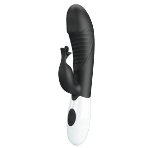 Pretty Love Rabbit-Vibrator Rasmussen 30 functies Zwart Pretty Love Rabbit-Vibrator Rasmussen 30 functies Zwart - Afbeelding 1