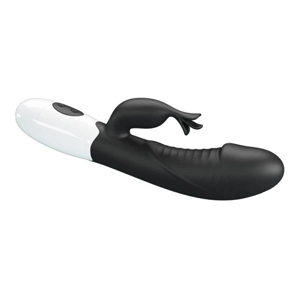 Pretty Love Rabbit-Vibrator Rasmussen 30 functies Zwart Pretty Love Rabbit-Vibrator Rasmussen 30 functies Zwart