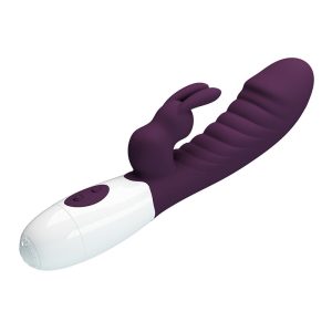 Pretty Love Naughty Bunny Rabbit-Vibrator mit 30 Funktionen, lila – Bild 3